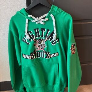 UND Sioux Green Hoodie
